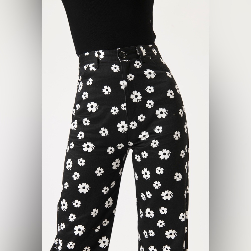 Rolla’s x Anthropologie Folk Floral Heidi Pant | Sz 31 - Picture 3 of 6